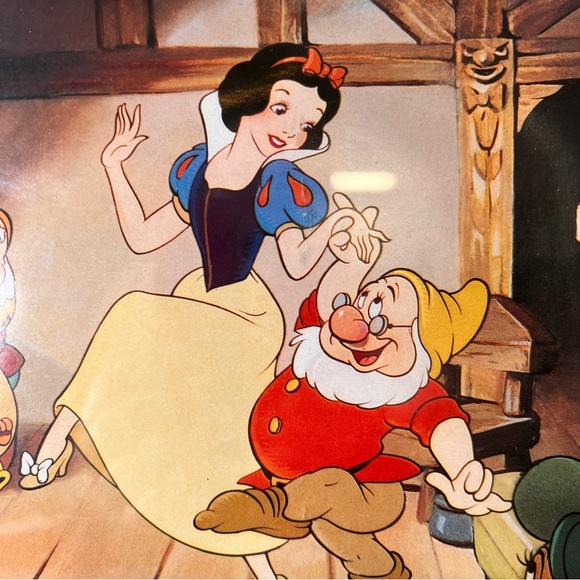 Vintage 1994 A Walt Disney Classic Snow White and the Seven Dwarfs Exclussive Co - Picture 4 of 8